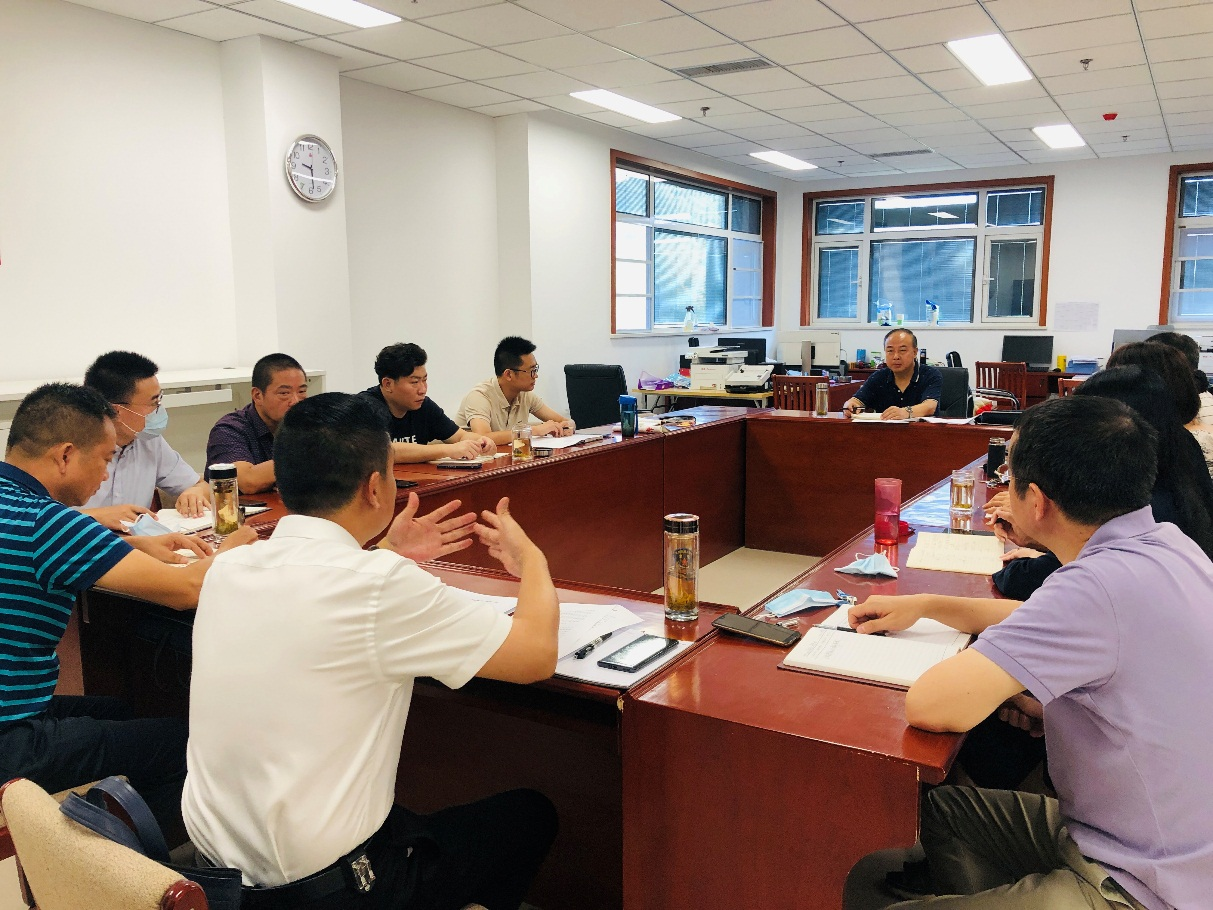 王洲洋调研信息化管理处时强调:落实整训要求 切实发挥好信息化服务与