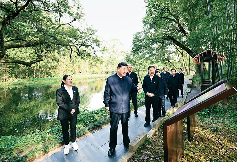 以美丽中国建设全面推进人与自然和谐共生的现代化2