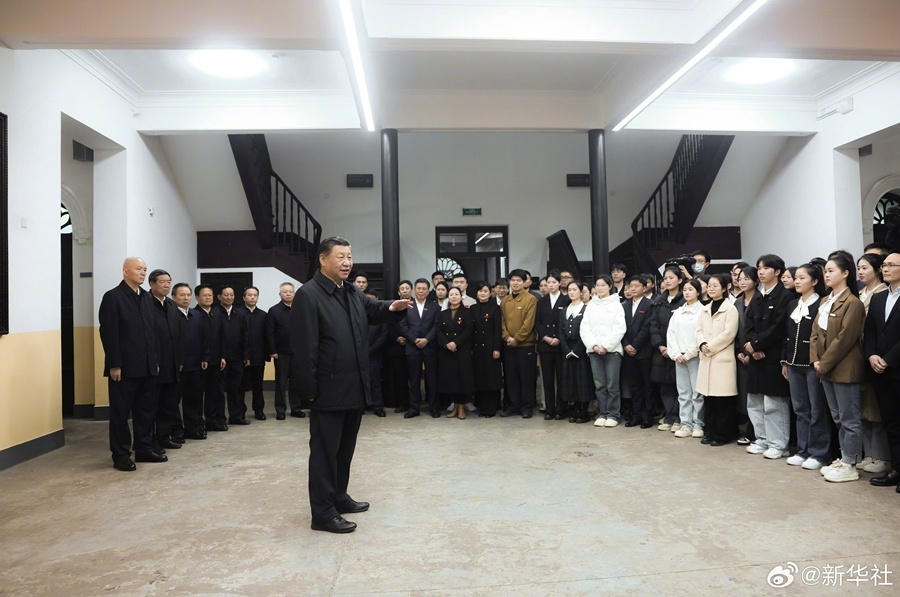 考察湖南第一师范学院6